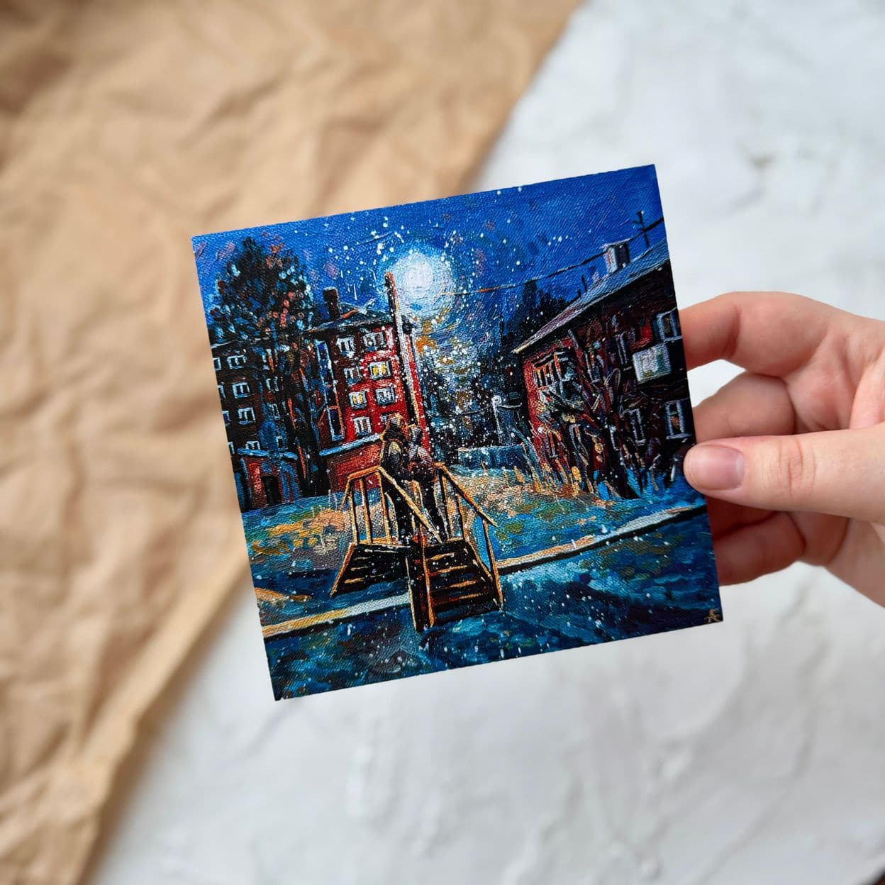 Купить Открытки "Акрил+Масло №2"