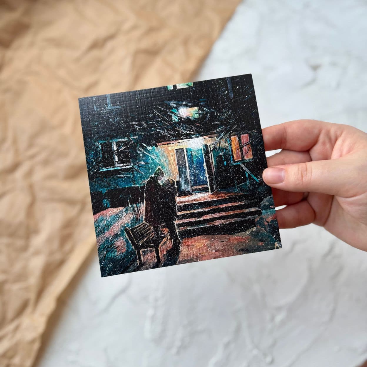 Купить Открытки "Акрил+Масло №2"