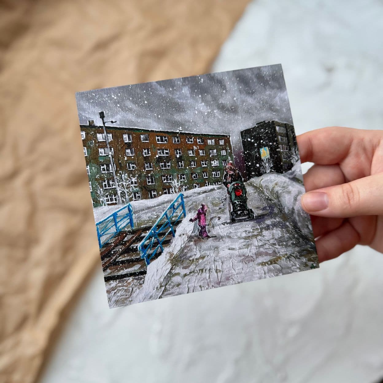 Купить Открытки "Акрил+Масло №2"