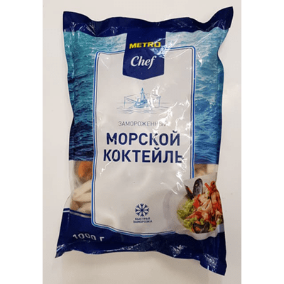 Купить КОКТЕЙЛЬ МОРСКОЙ METRO CHEF ЗАМОРОЖЕННЫЙ 1КГ. доставка продуктов тюмень . доставка продуктов в тюмени . доставка фруктов тюмень . доставка фрук