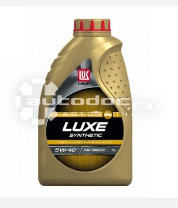 Купить LUKOIL ЛЮКС синтетика SAE 5W-40, API SN/CF канистра 1 Л