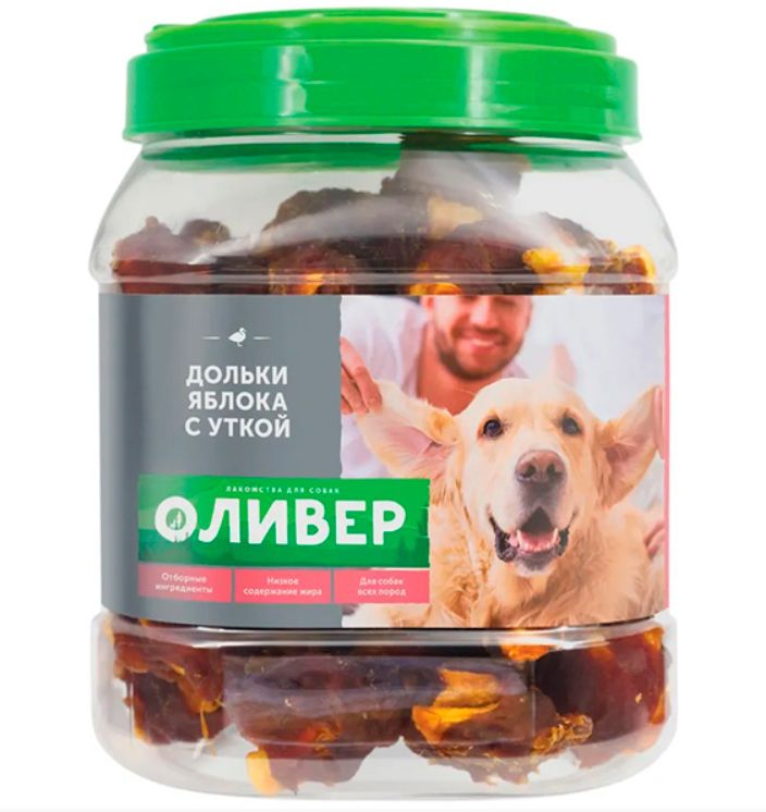 Купить ОЛИВЕР Гантельки жевательные с мясом гуся, 750г