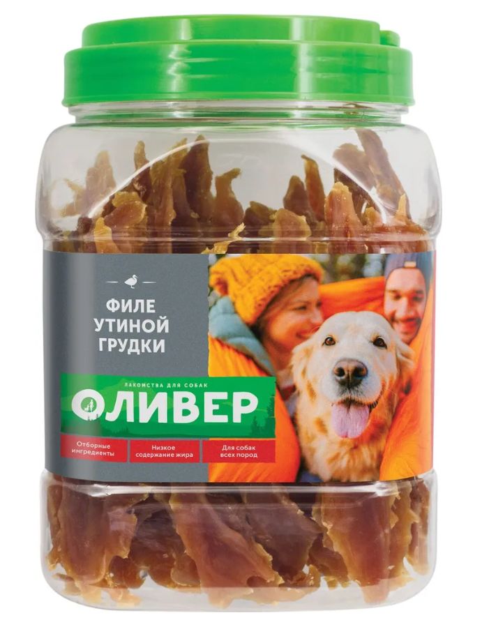 Купить ОЛИВЕР Гантельки жевательные с мясом гуся, 750г