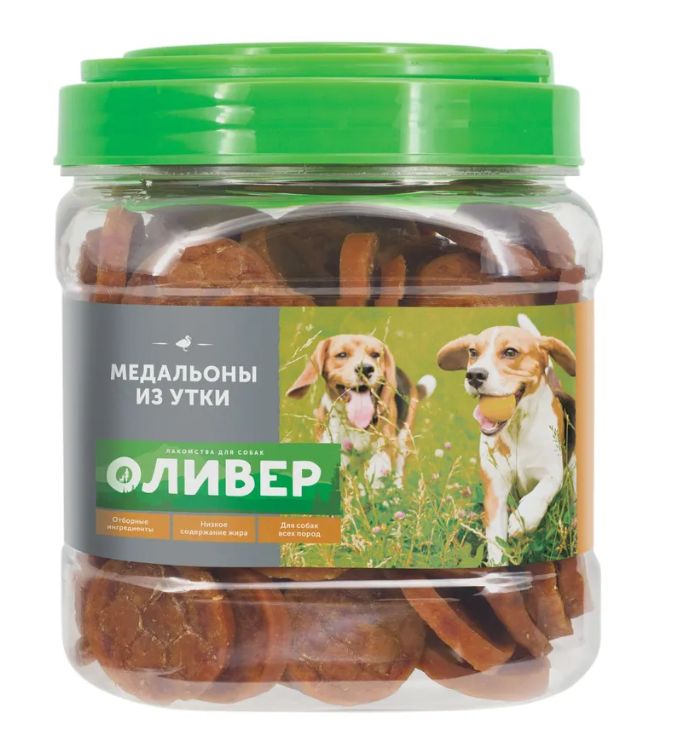 Купить ОЛИВЕР Гантельки жевательные с мясом гуся, 750г