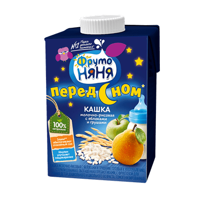 Купить  КАША ФРУТОНЯНЯ МОЛОЧНАЯ РИСОВАЯ С ЯБЛОКОМ И ГРУШЕЙ 500 МЛ. с доставкой на дом . Доставка продуктов Тюмень , доставка продуктов в Тюмени , dost