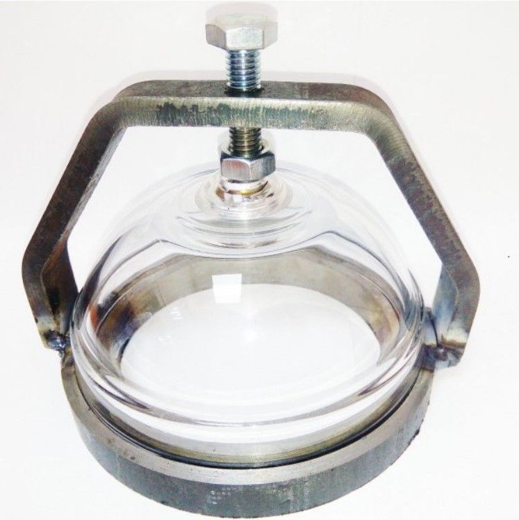 Купить Стекло смотровое цистерны КО-522/507АМ/510К/524/560/505 D-120 mm 5″ без кронштейна