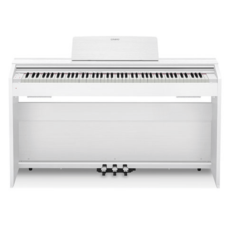 Купить Casio Privia PX-870WE Кабинетное цифровое фортепиано высокого уровня в компактном корпусе, цвет белый