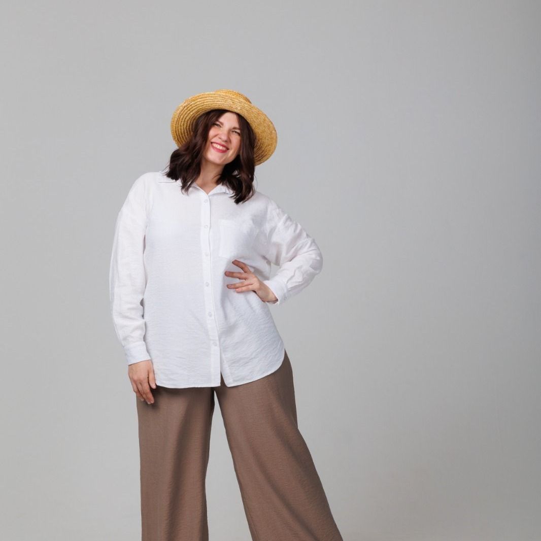 Купить Рубашка оверсайз