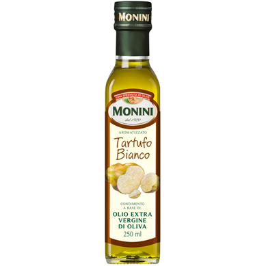 Купить МАСЛО ОЛИВКОВОЕ MONINI EXTRA VIRGIN С ТРЮФЕЛЕМ 250 МЛ. с доставкой на дом . Доставка продуктов Тюмень , доставка продуктов в Тюмени , dostavka-