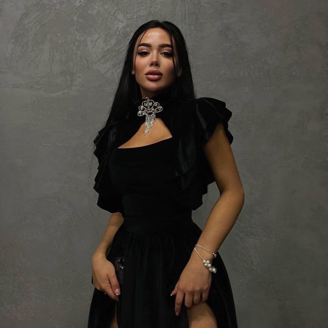 Купить Бархатное платье мини