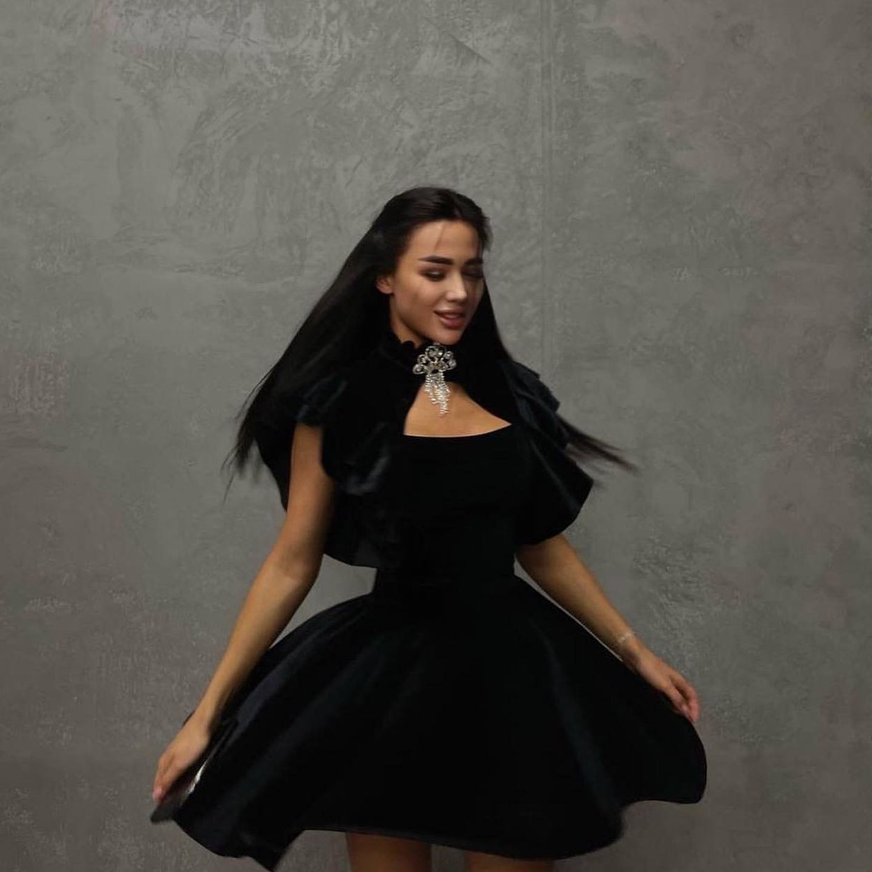 Купить Бархатное платье мини