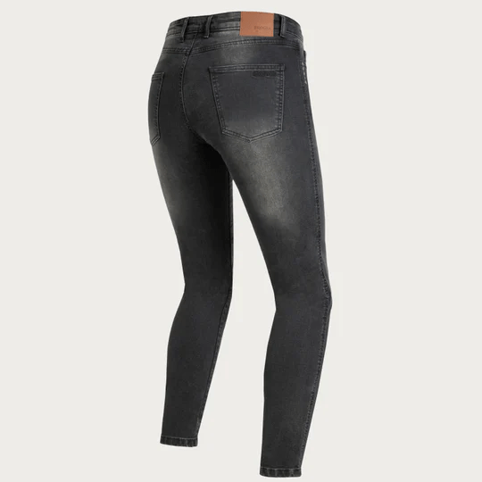 Купить California Washed Grey Motorcycle Jeans | Lady