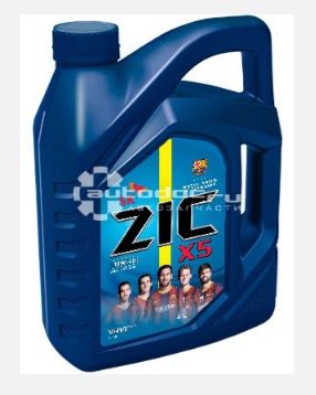 Купить ZIC X5 10W-40 Масло моторное полусинтетическое 4 л.