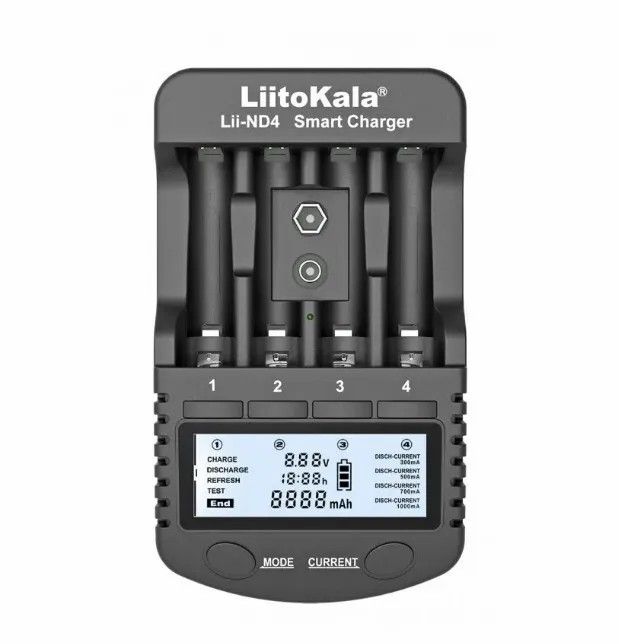 Купить Зарядное устройство LiitoKala Lii-ND4 для аккумуляторов