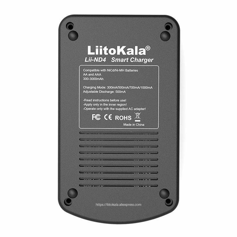 Купить Зарядное устройство LiitoKala Lii-ND4 для аккумуляторов