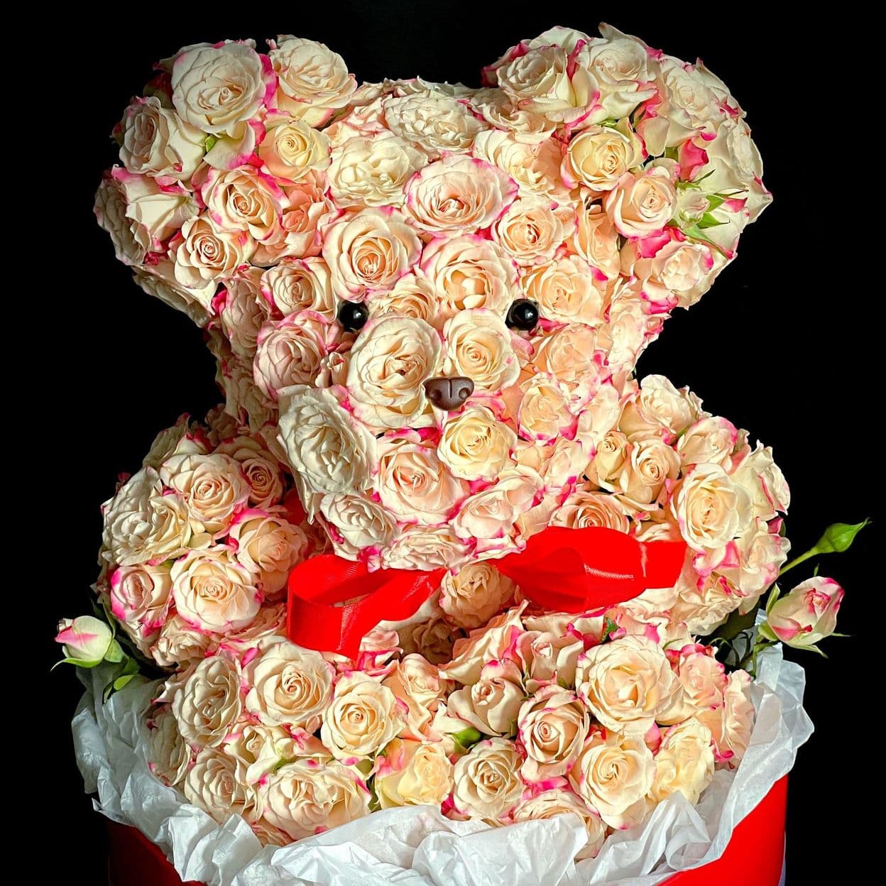 Купить Мишка из роз арт. 88