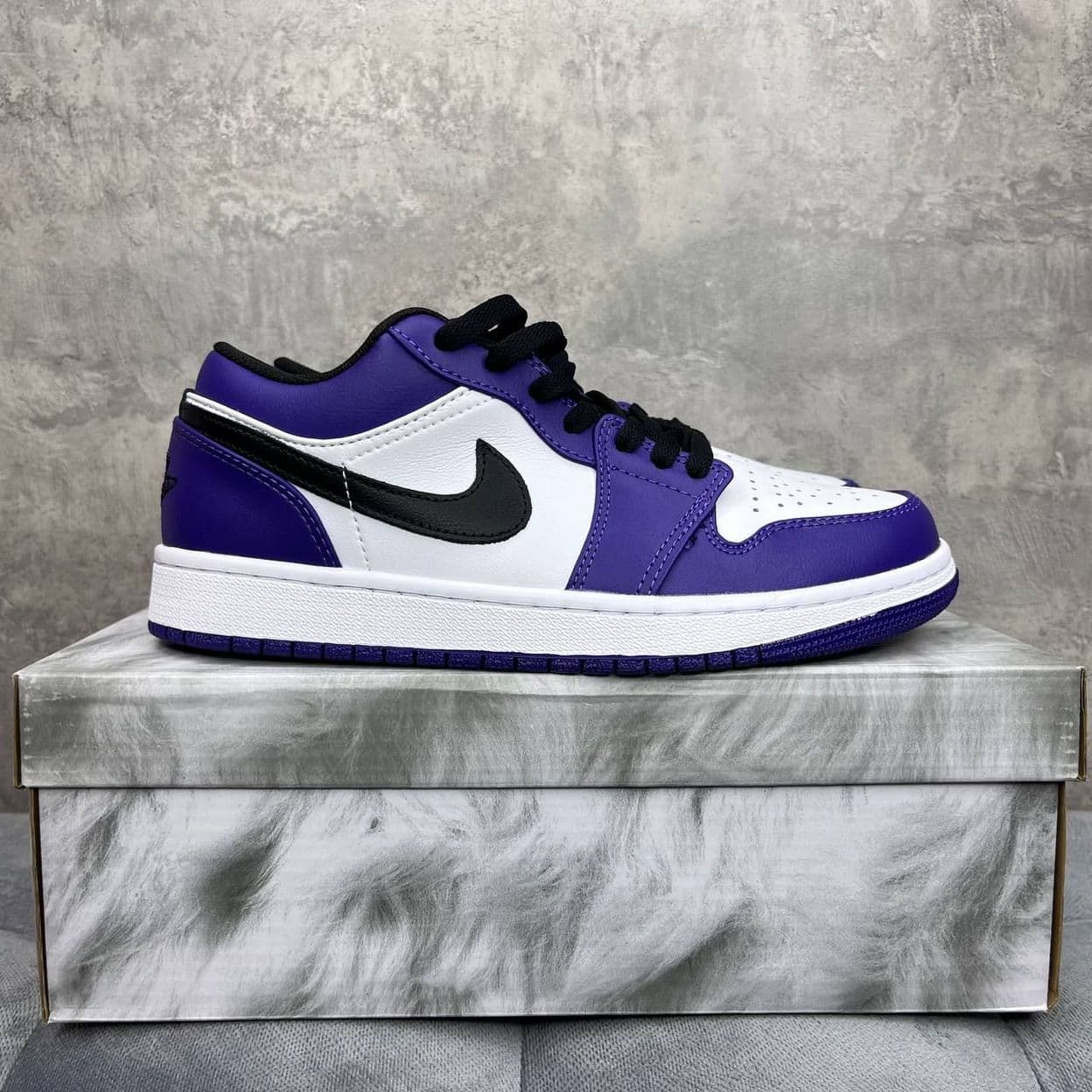 Купить Nike Air Jordan 1 Low Court Purple