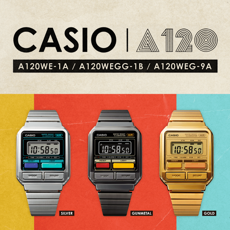 Купить CASIO COLLECTIONS A120WE-1A