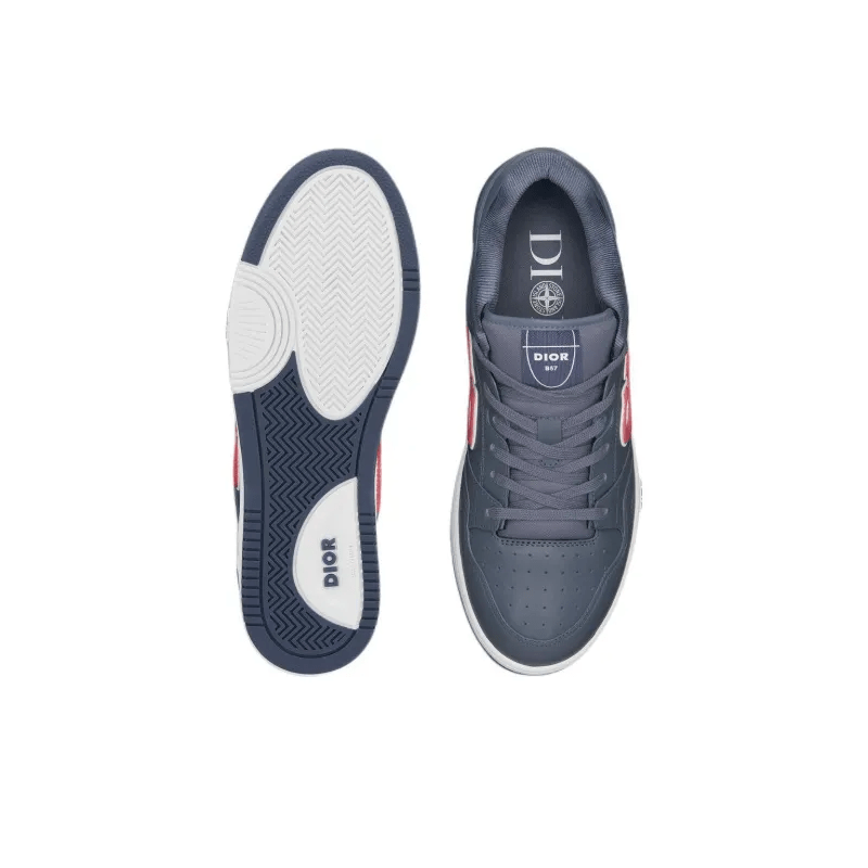 Купить STONE ISLAND x DIOR B57 Low Top Skateboard Shoes Unisex Blue Gray