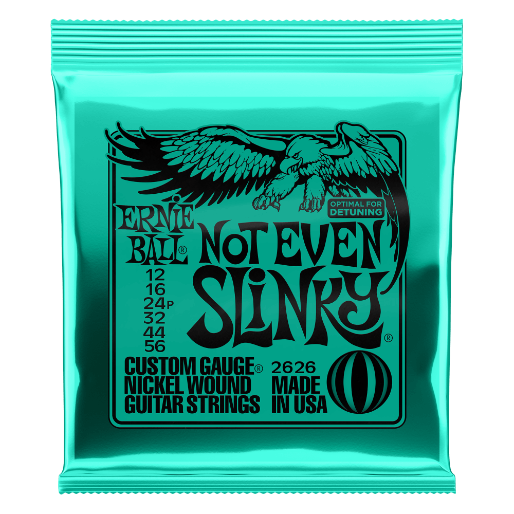 Купить Ernie Ball 2626 Not Even Slinky Nickel Wound 12-56