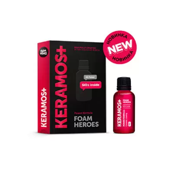 Купить Foam Heroes - Keramos+, керамическое покрытие для ЛКП автомобиля, 30мл