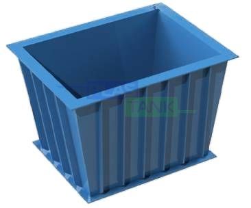 Купить Купель - бассейн PLASTANK прямоугольная для бани и сауны ПЛАСТАНК