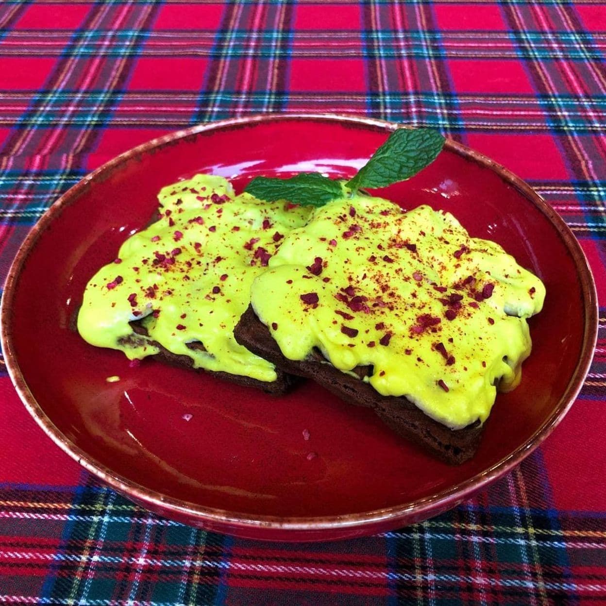 Купить Вафли Красный бархат