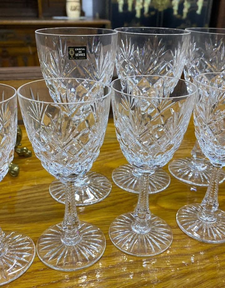 Купить Набор хрустальных бокалов от Cristal de Sevres