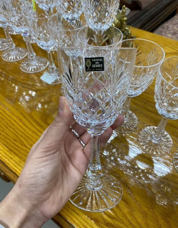 Купить Набор хрустальных бокалов от Cristal de Sevres