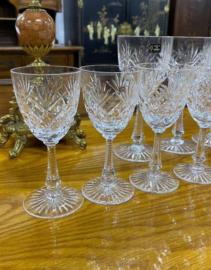 Купить Набор хрустальных бокалов от Cristal de Sevres
