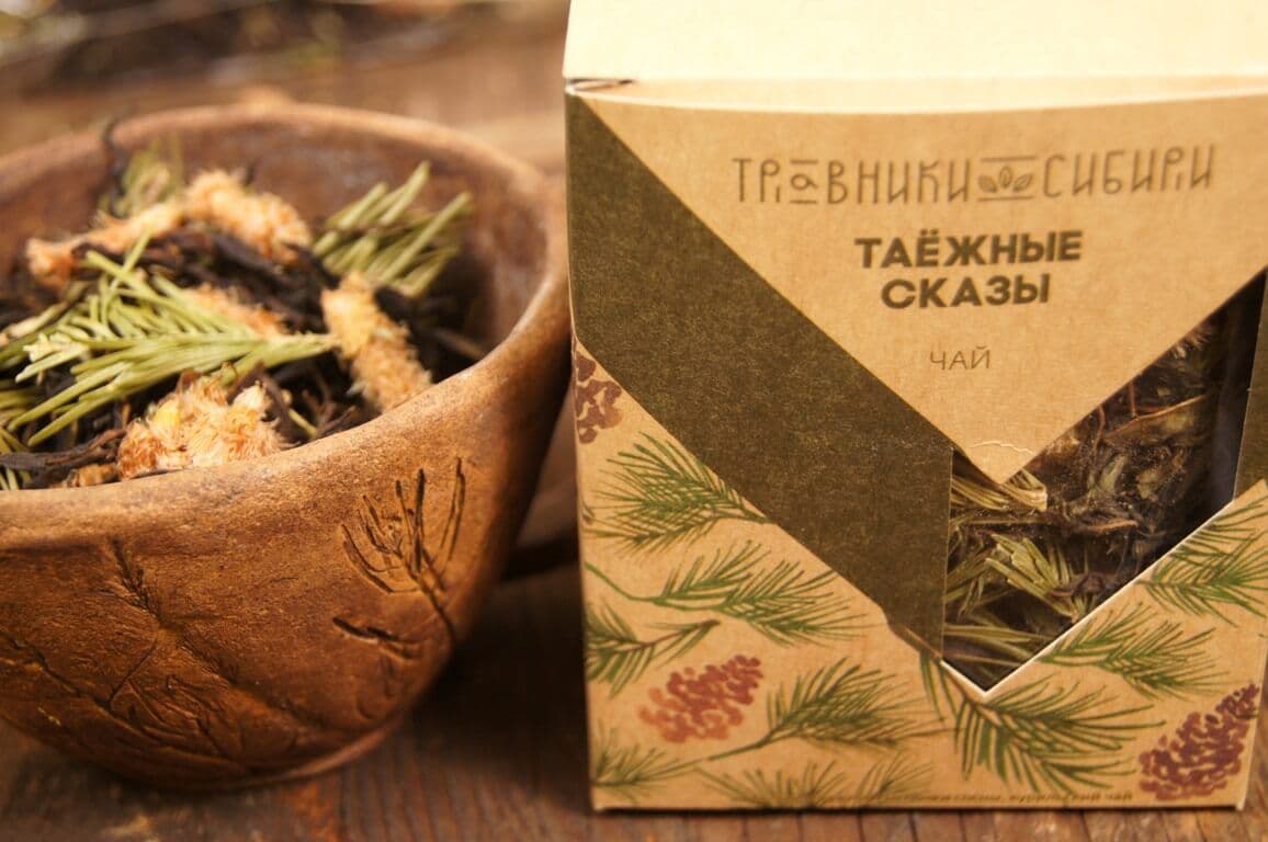 Купить "Таёжные сказы" подарочный чай 50 гр.