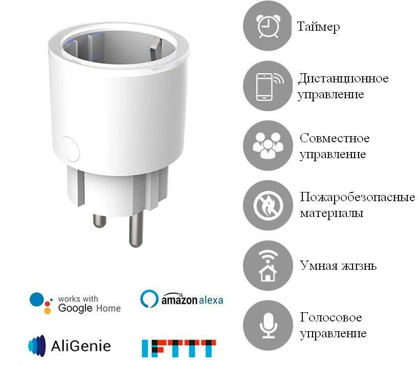 Купить Умная Wi-Fi розетка