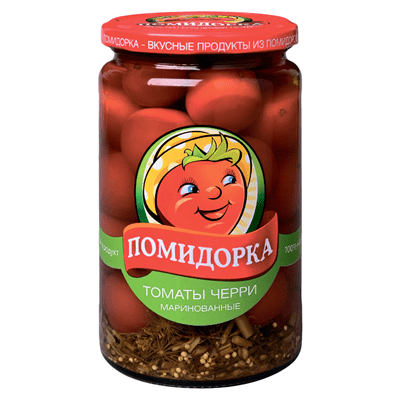Купить ТОМАТЫ ЧЕРРИ ПОМИДОРКА 720 МЛ. с доставкой на дом . Доставка продуктов Тюмень , доставка продуктов в Тюмени , dostavka-produktov-tyumen , dosta