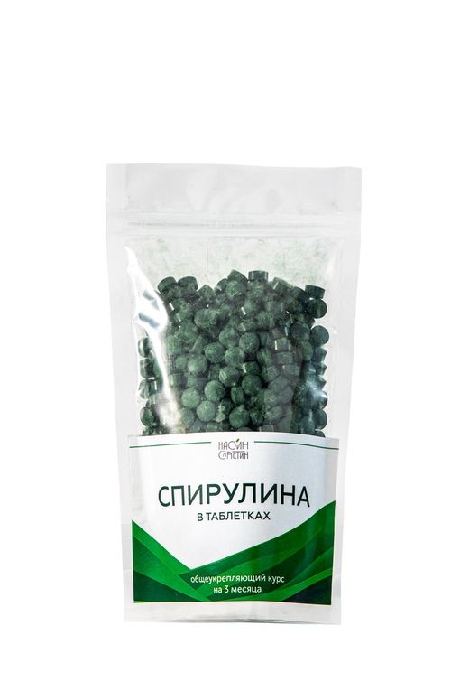 Купить Спирулина в таблетках,3-х месячный курс, 140 гр