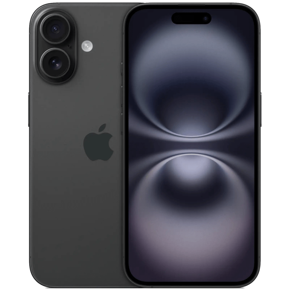 Купить iPhone 16 Black (nanoSIM+eSIM)
