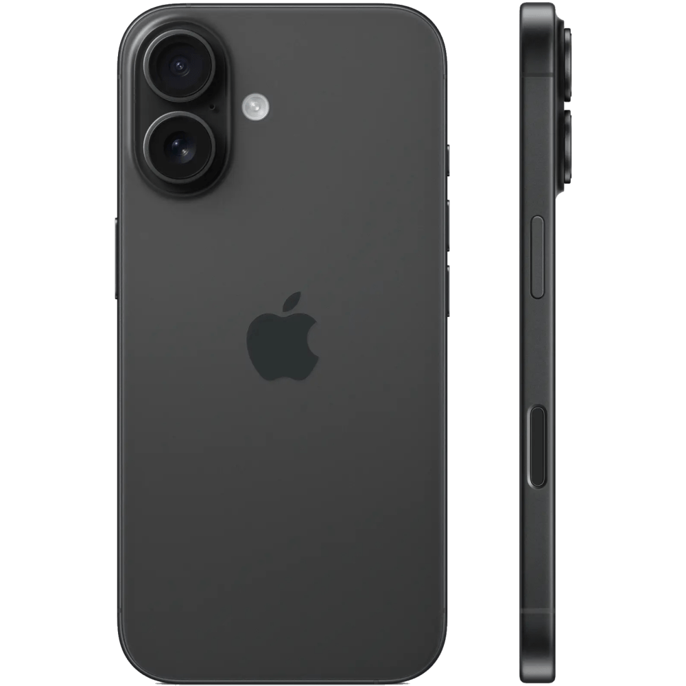 Купить iPhone 16 Black (nanoSIM+eSIM)