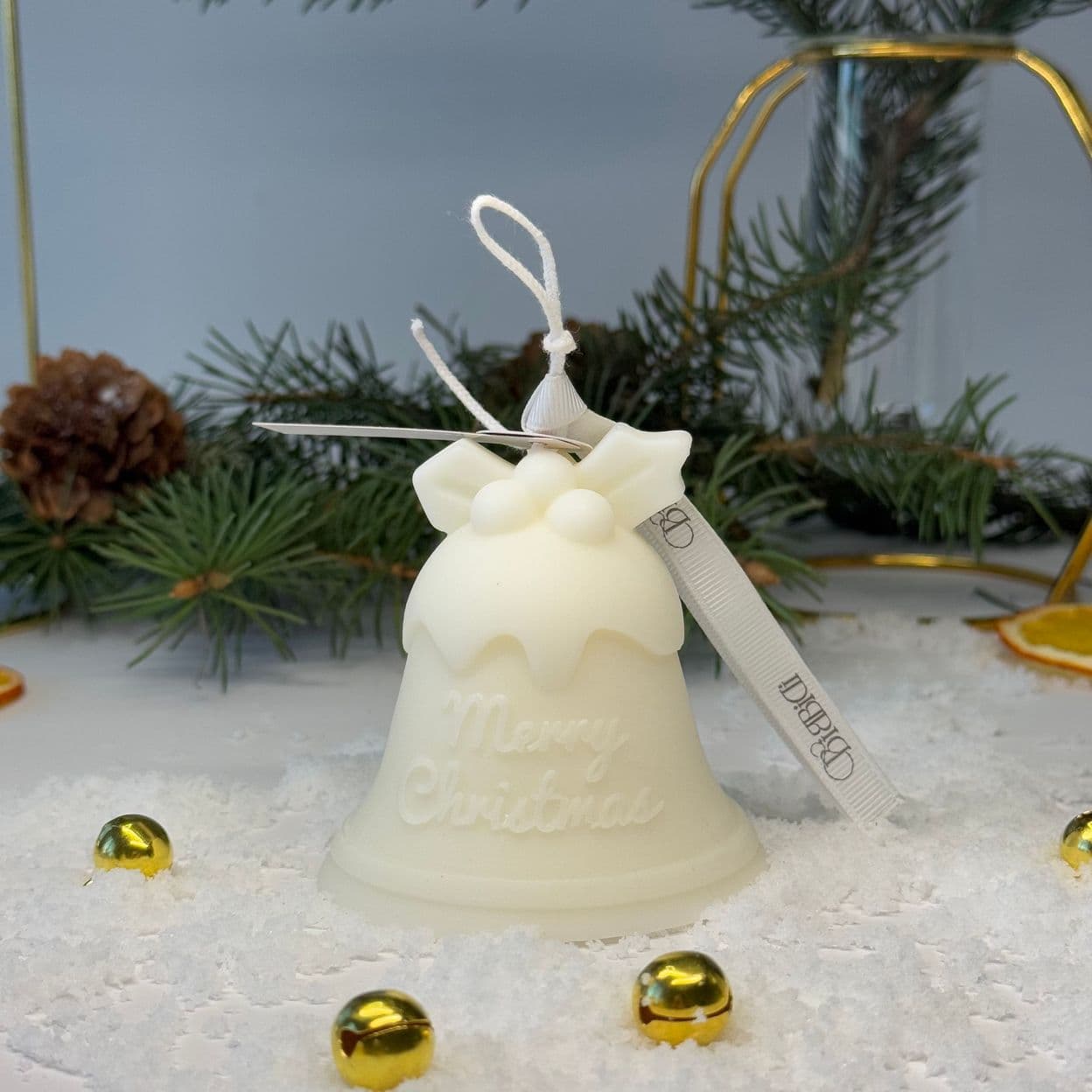 Купить Свеча: "Рождественский колокольчик"