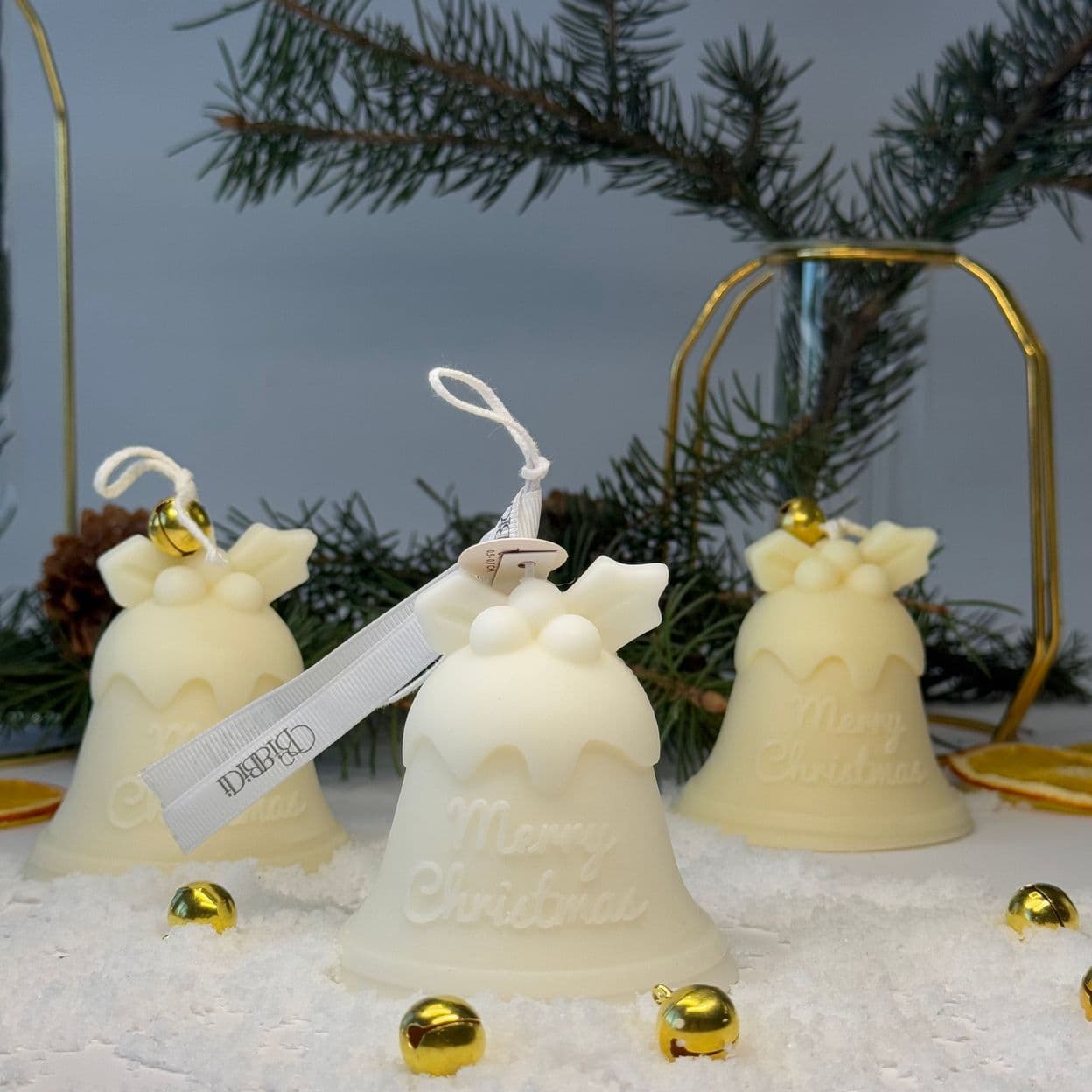 Купить Свеча: "Рождественский колокольчик"