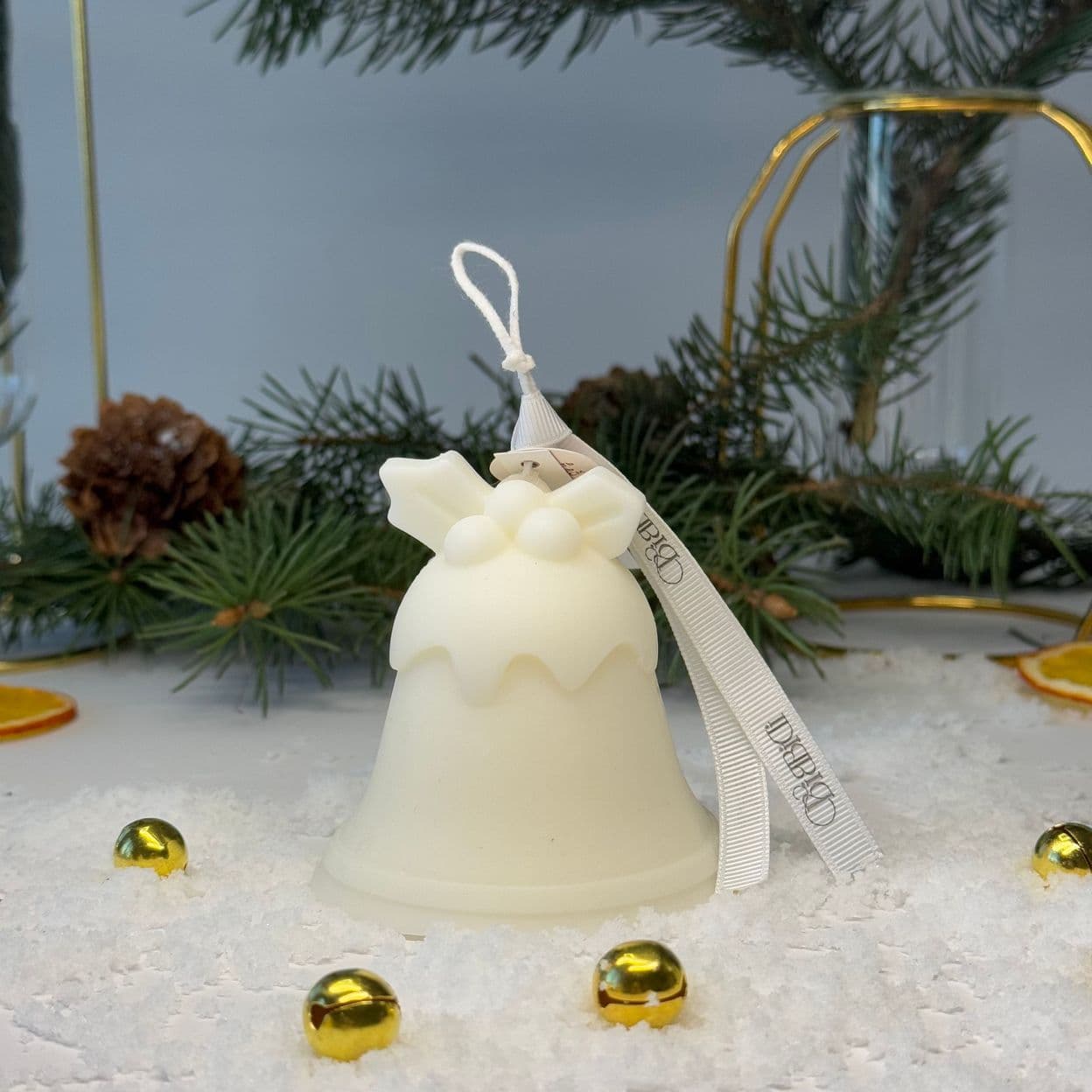 Купить Свеча: "Рождественский колокольчик"