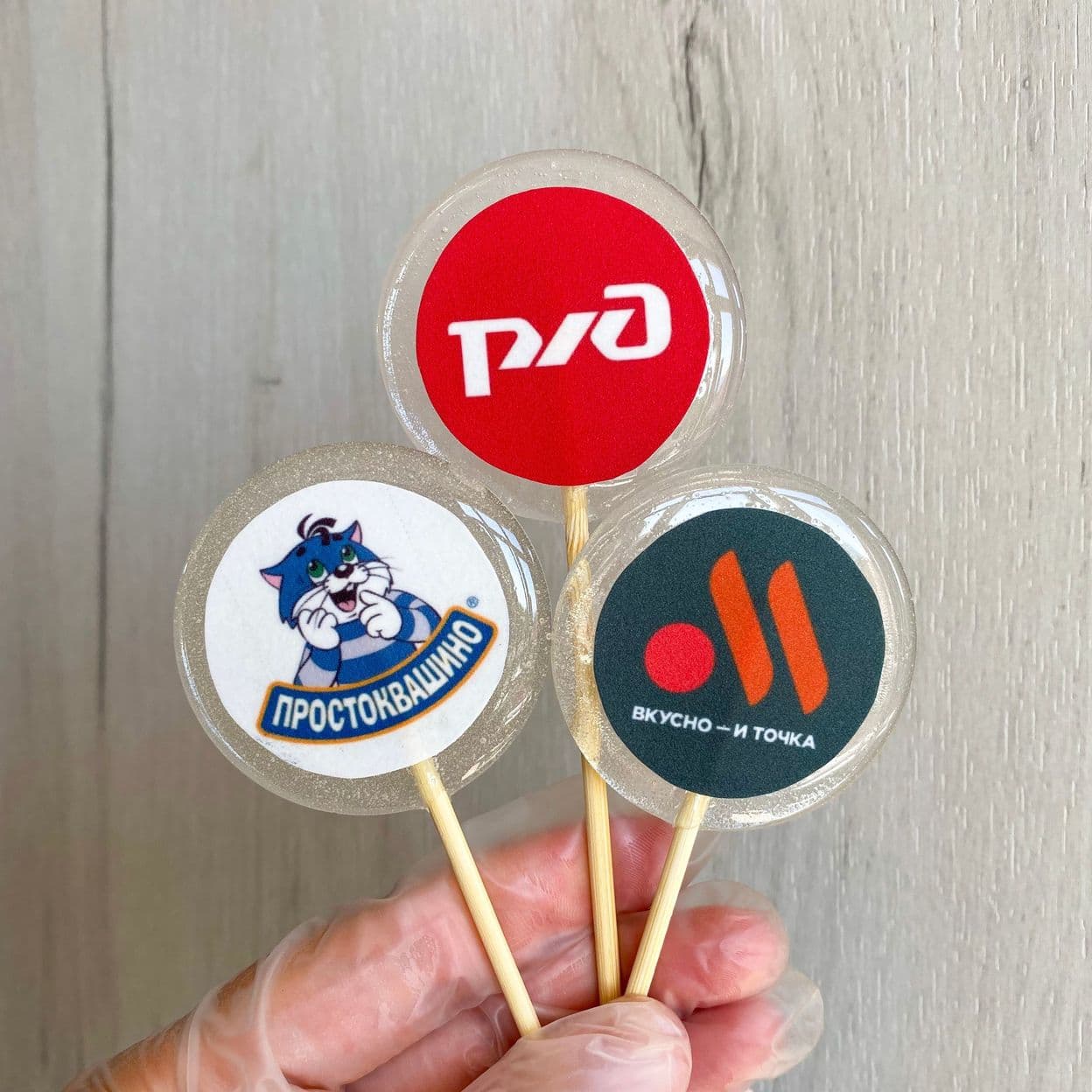 Купить Леденцы с печатью (односторонние)