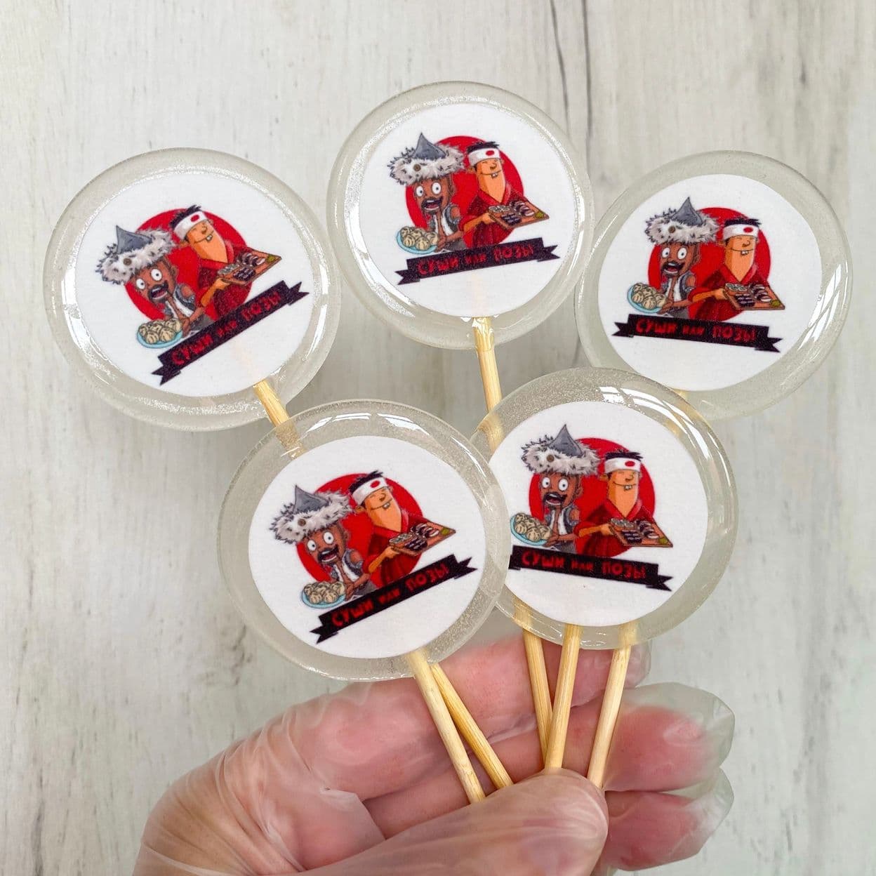 Купить Леденцы с печатью (односторонние)