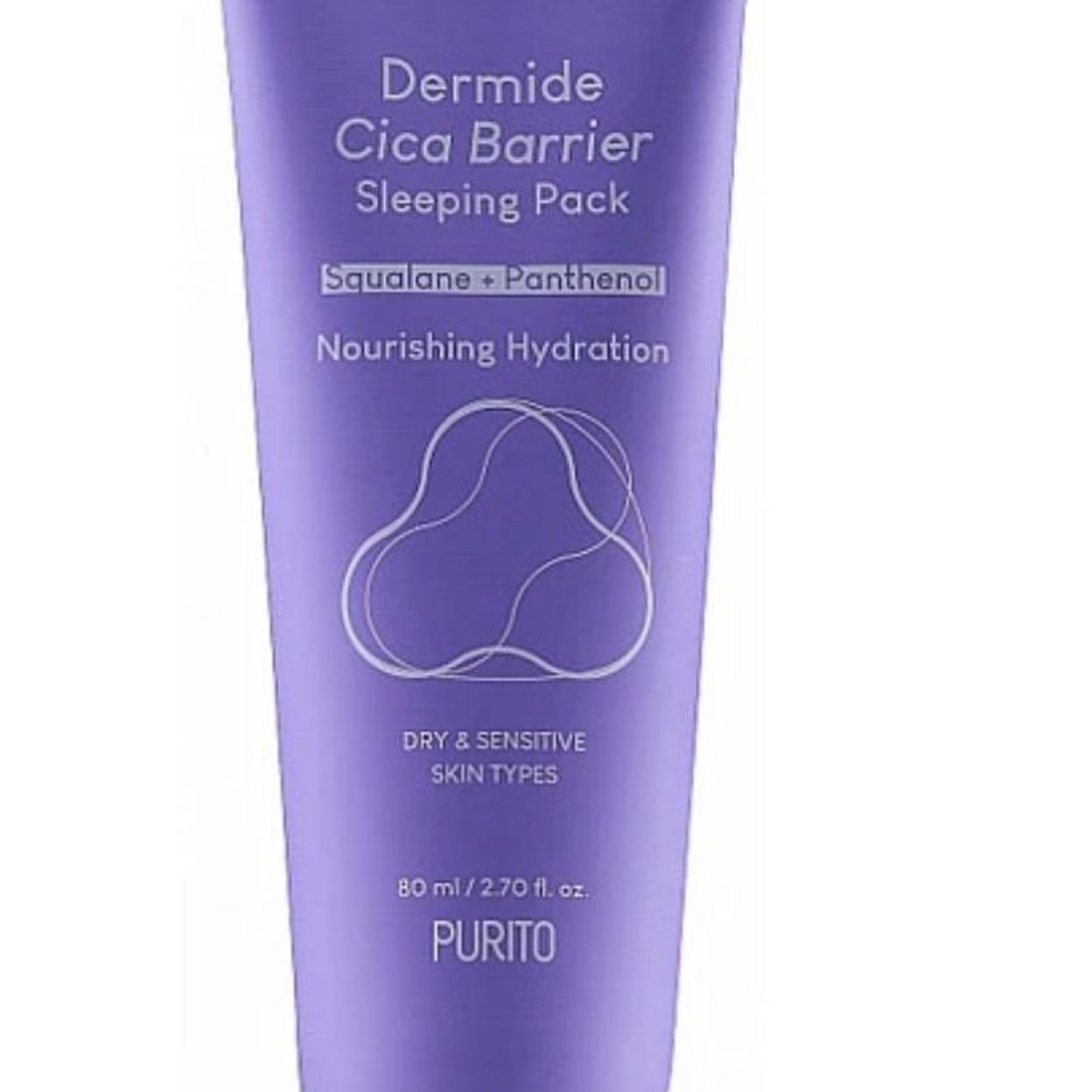Купить Успокаивающая ночная маска с центеллой Purito Dermide Cica Barrier Sleeping Pack