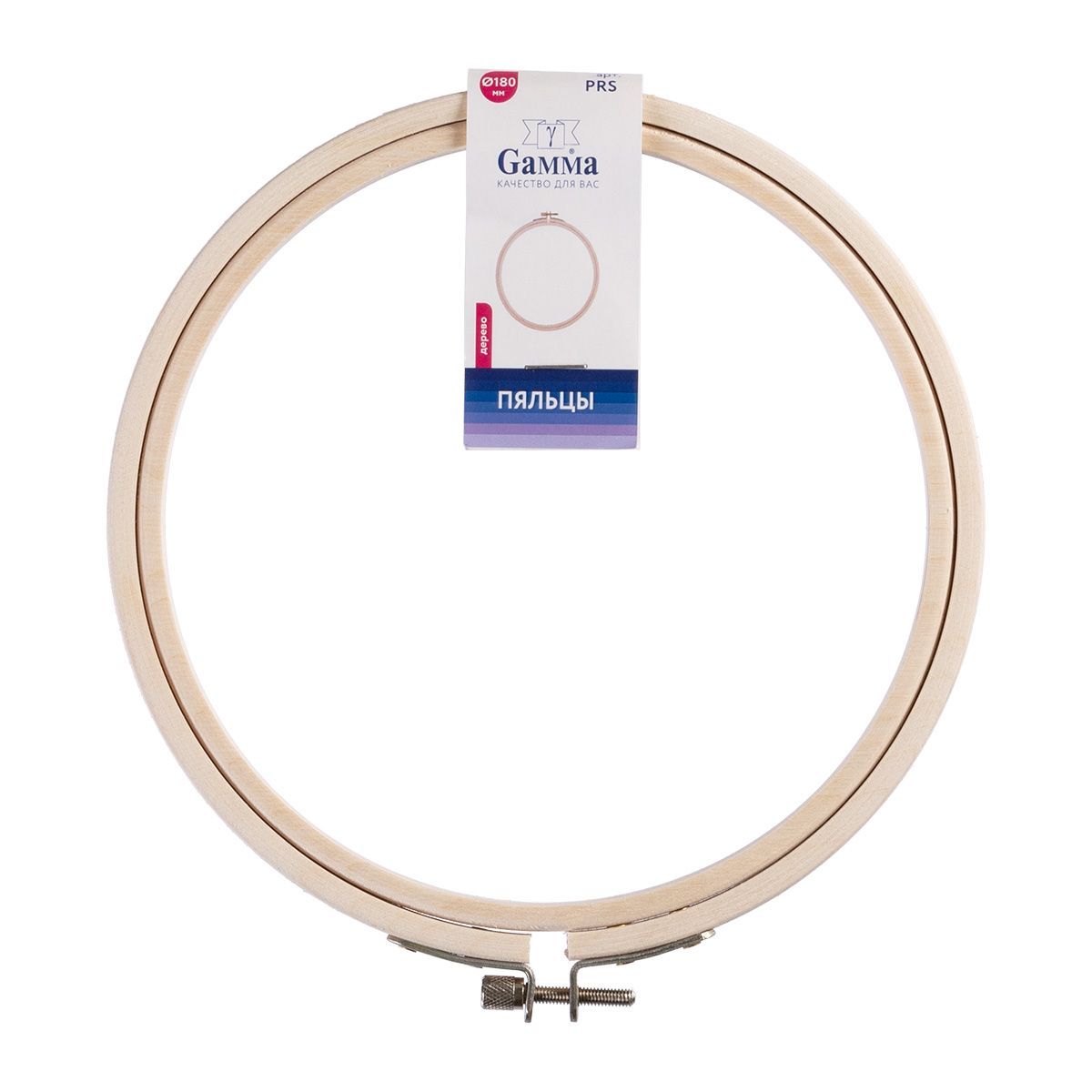 Купить "Gamma" PRS d 210 мм пяльцы для вышивания круглые дерево