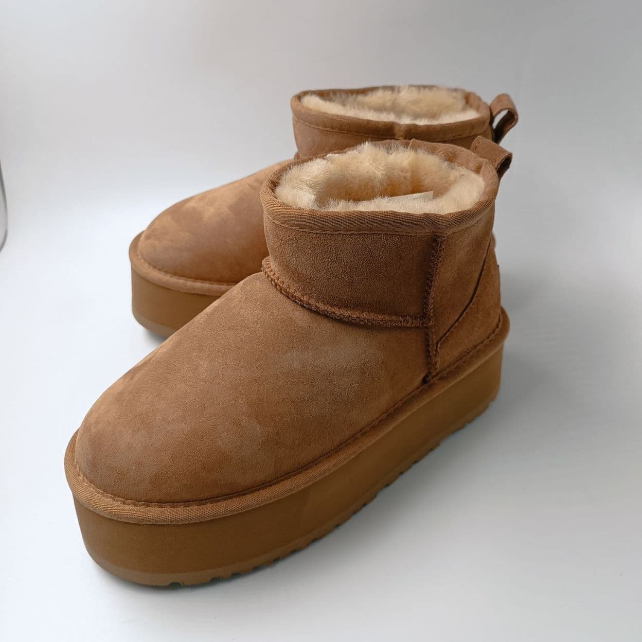 Купить UGG Classic Ultra Mini High Platform Chestnut