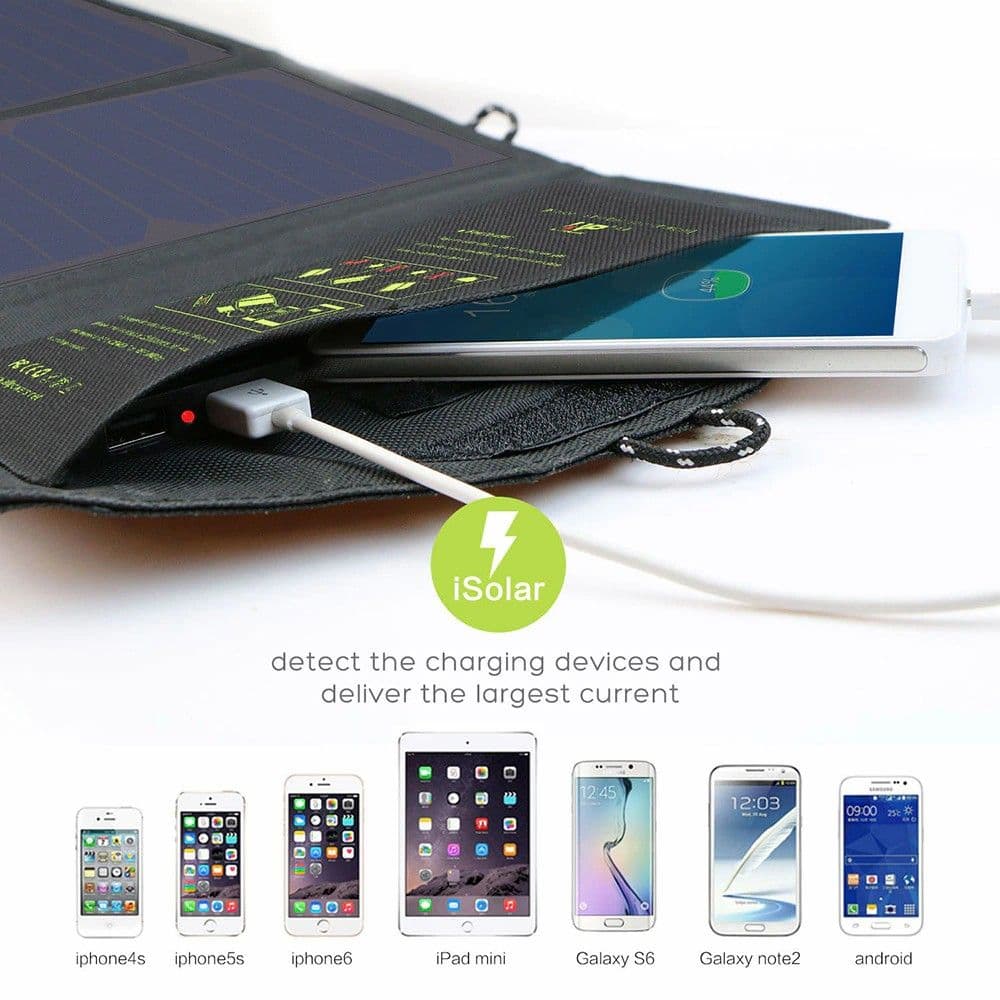 Купить Солнечная складная портативная панель ALL POWER S 21Вт