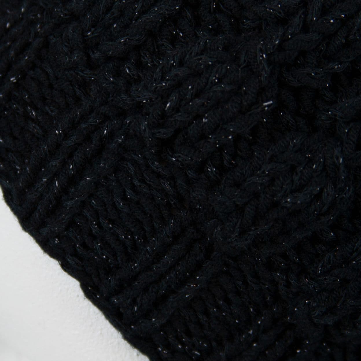 Купить Берет черный люрекс Коллекция "Only Black"