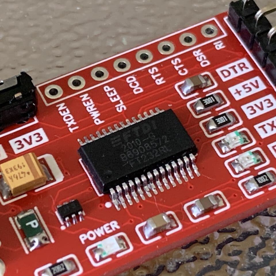 Купить Преобразователь USB-UART FT232RL 5V/3.3V + ESP01s