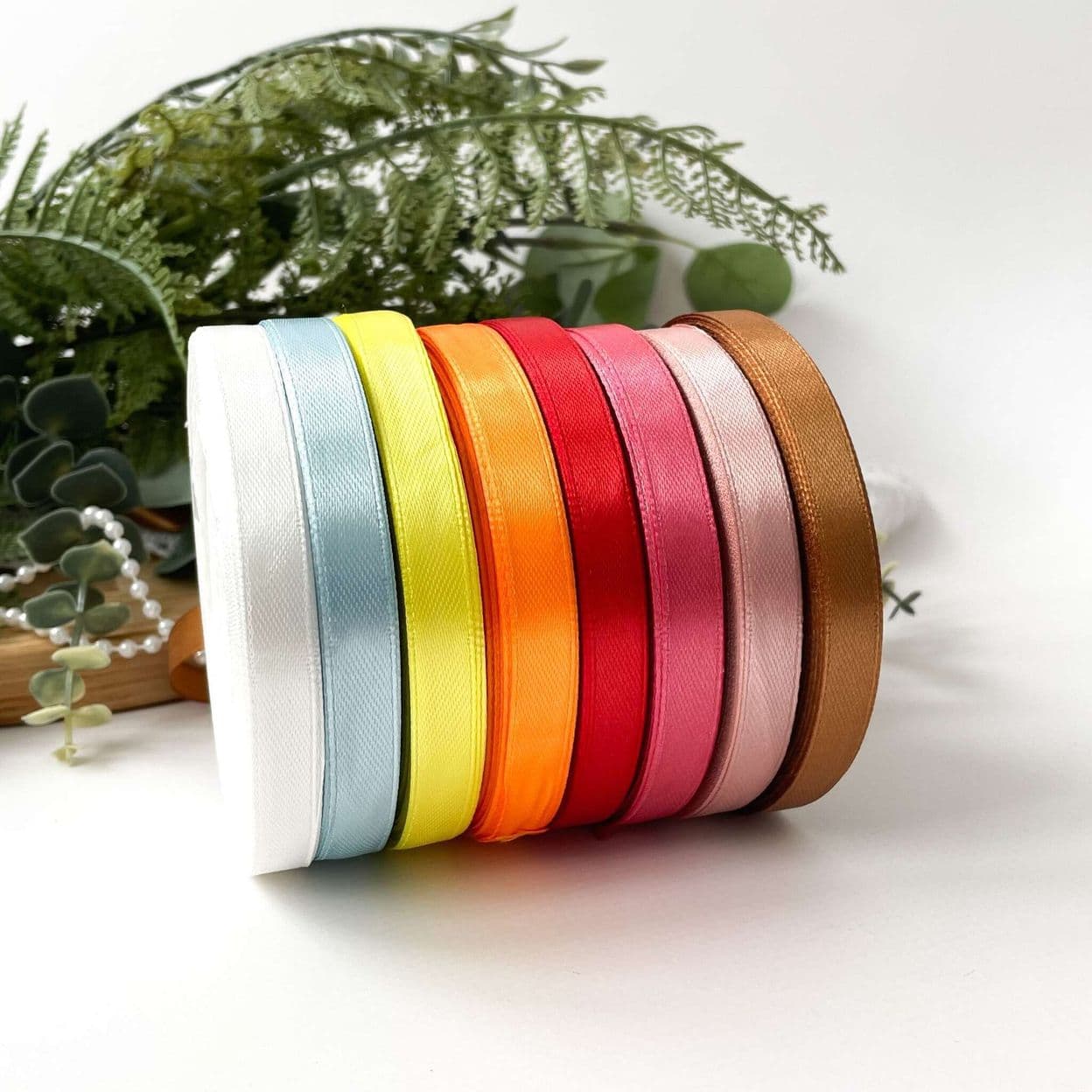 Купить Декор: Атласная лента (однотонная)