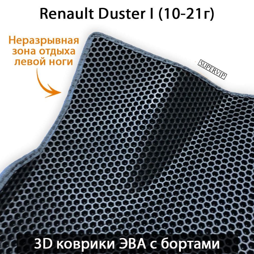 Купить Автоковрики ЭВА с бортами для Renault Duster I