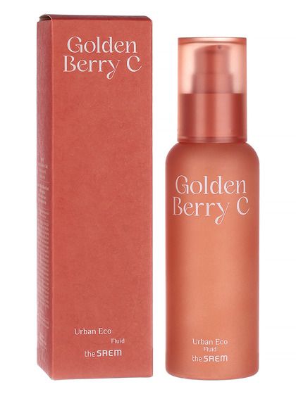 Купить Сыворотка-флюид для лица осветляющая с экстрактом физалиса Urban Eco Golden Berry C Fluid